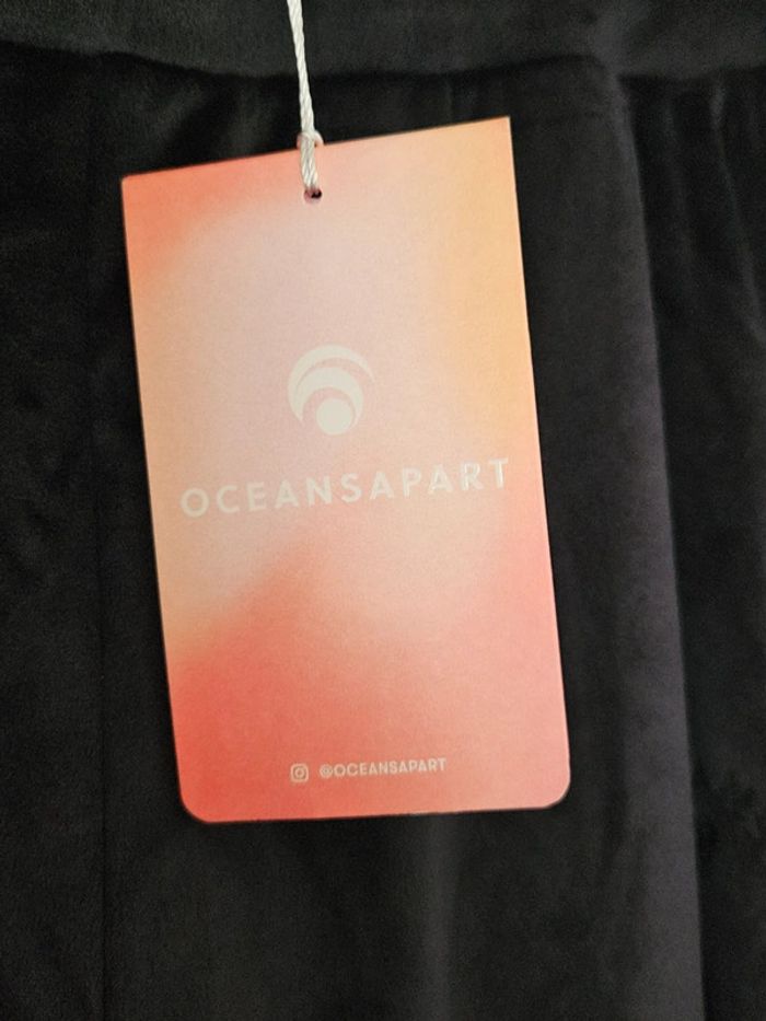 Pantalon large velours doudou OceansApart - photo numéro 2