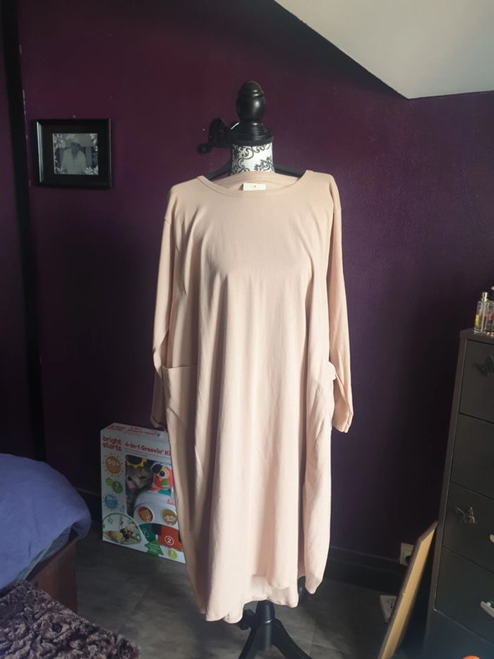 Robe rose grande taille - photo numéro 2