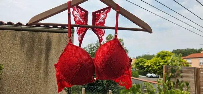 Soutient gorge rouge Undiz