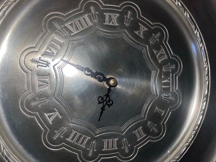 Horloge en étain 🌸 - photo numéro 6