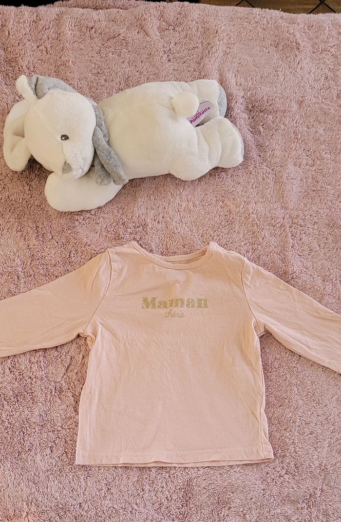 Lot haut bebe fille - photo numéro 3