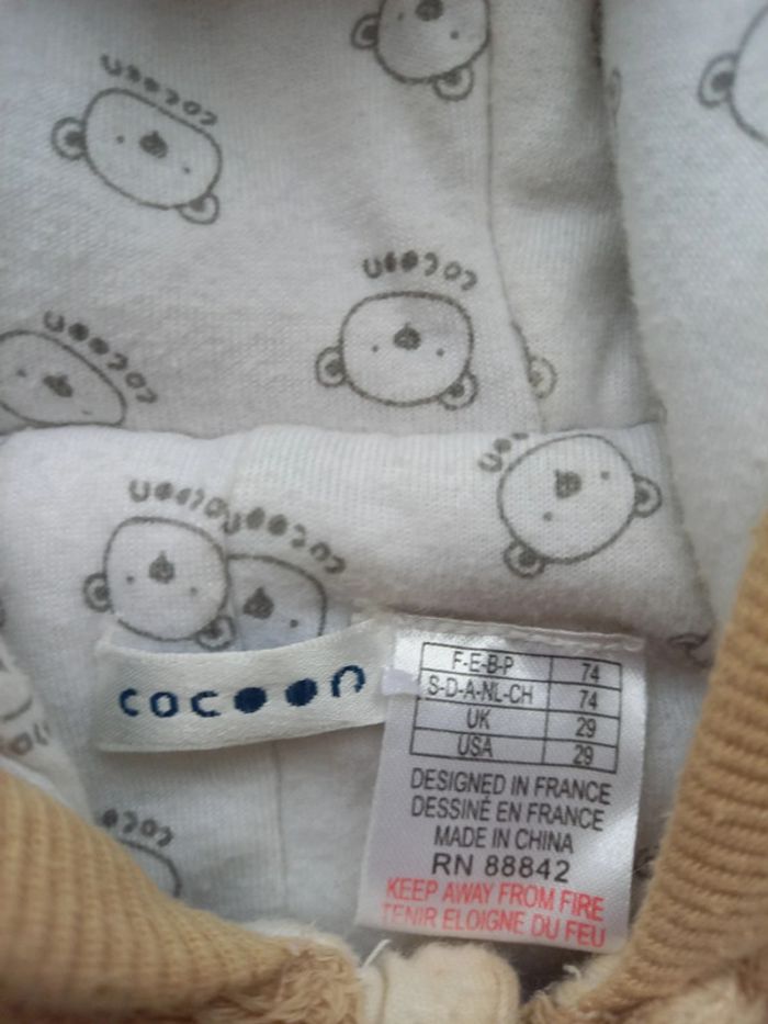 Combinaison pilote mixte 74cm - photo numéro 3