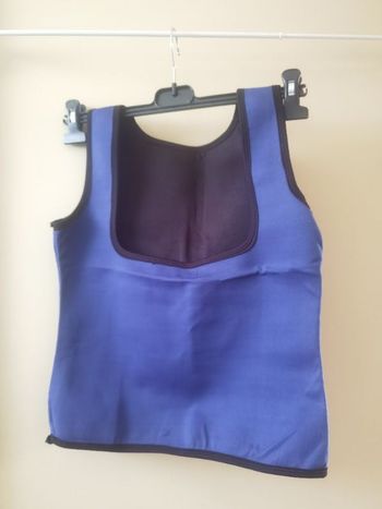 Haut de sudation bleu