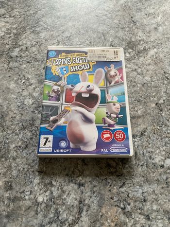 the lapins cretins show wii
