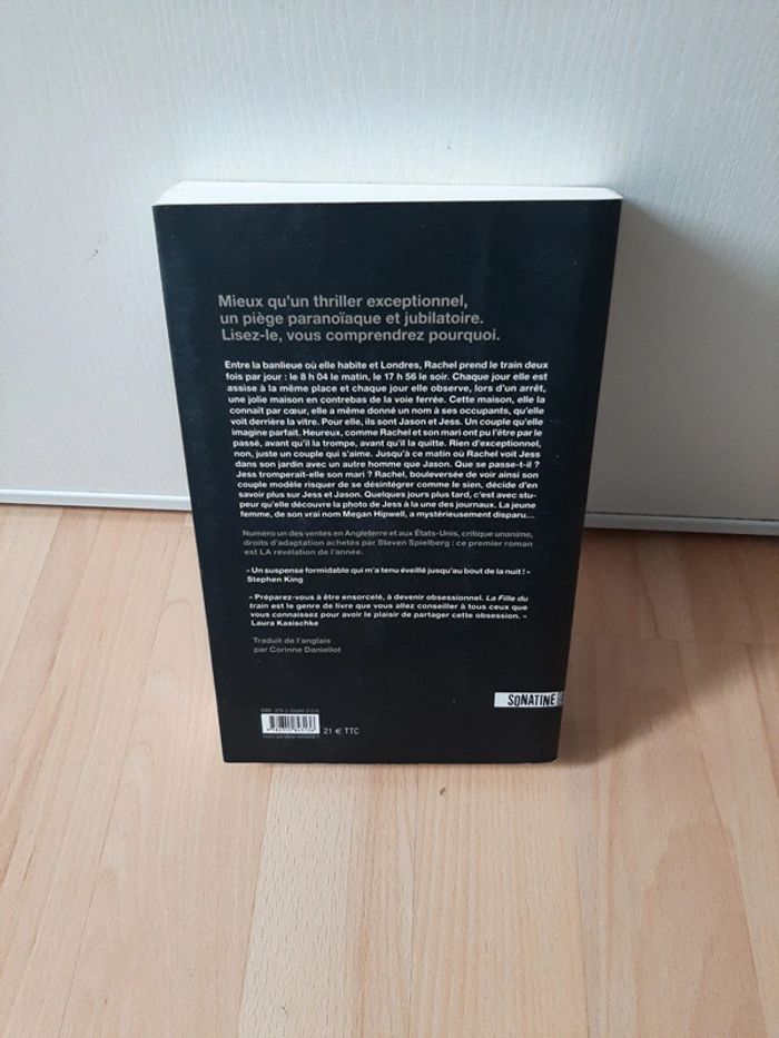 Livre la fille du train - photo numéro 2