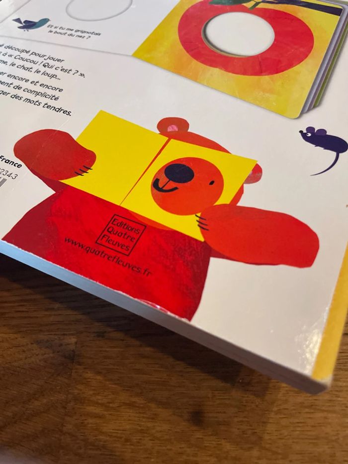 Livre cartonné Coucou Qui c’est ? - photo numéro 5