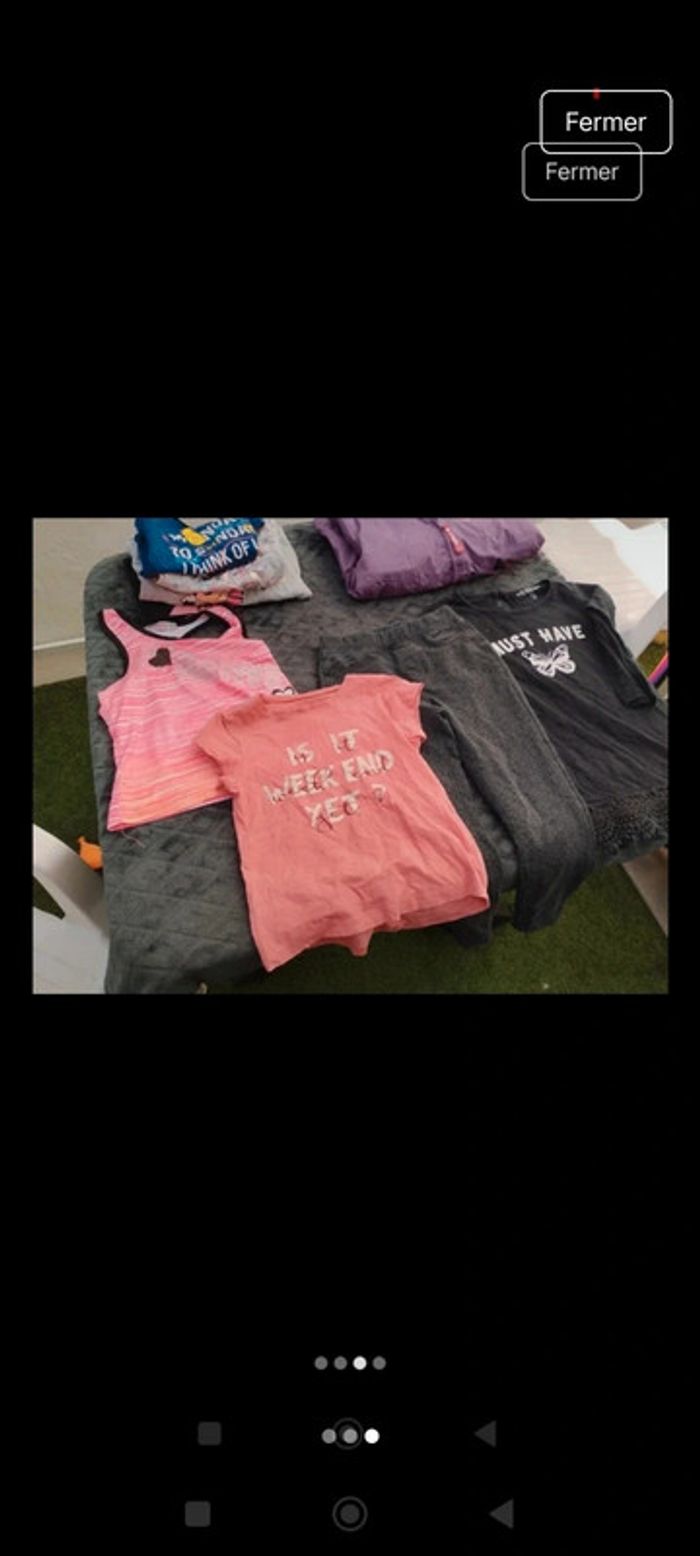 Lot vêtements fille - photo numéro 3