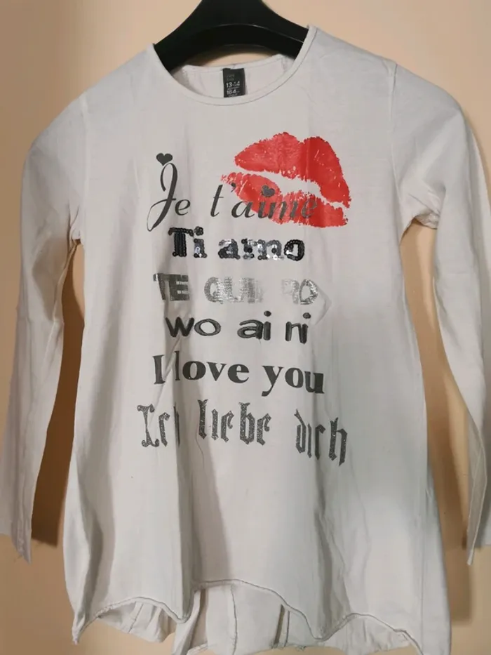 Tee shirt manches longues