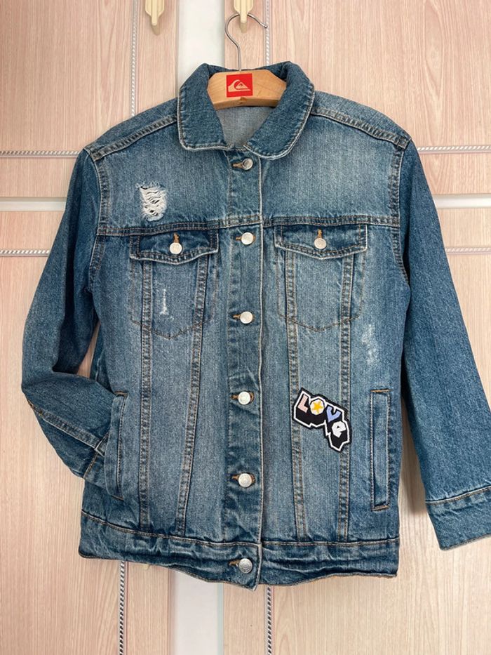 Veste en jean 10 ans
