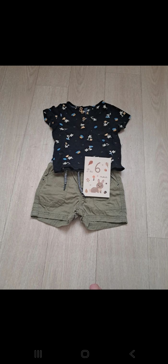 Vêtements Garçon en 6 mois pour l'été - photo numéro 2