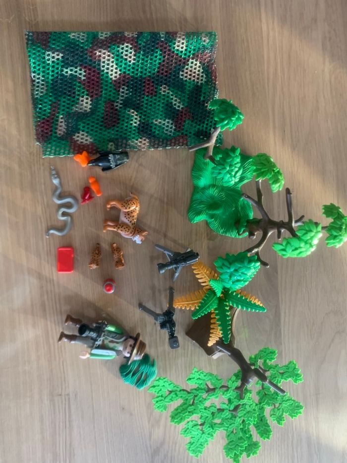 Playmobil set 5561 - Explorateur et famille de lynx - photo numéro 2