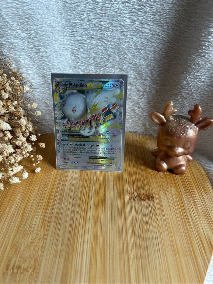 🎀 Carte Pokémon Mega Audino EX 85/124 – Fates Collide (2016, EN)