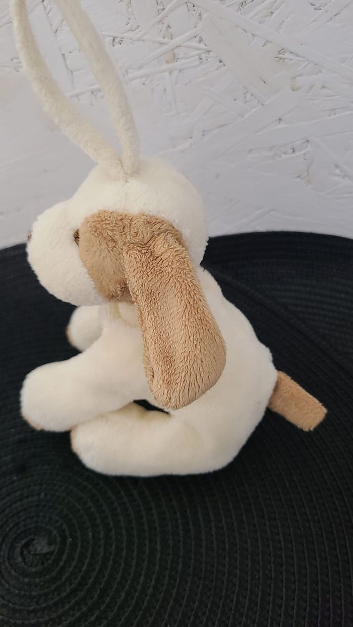 doudou chien beige marron - photo numéro 3