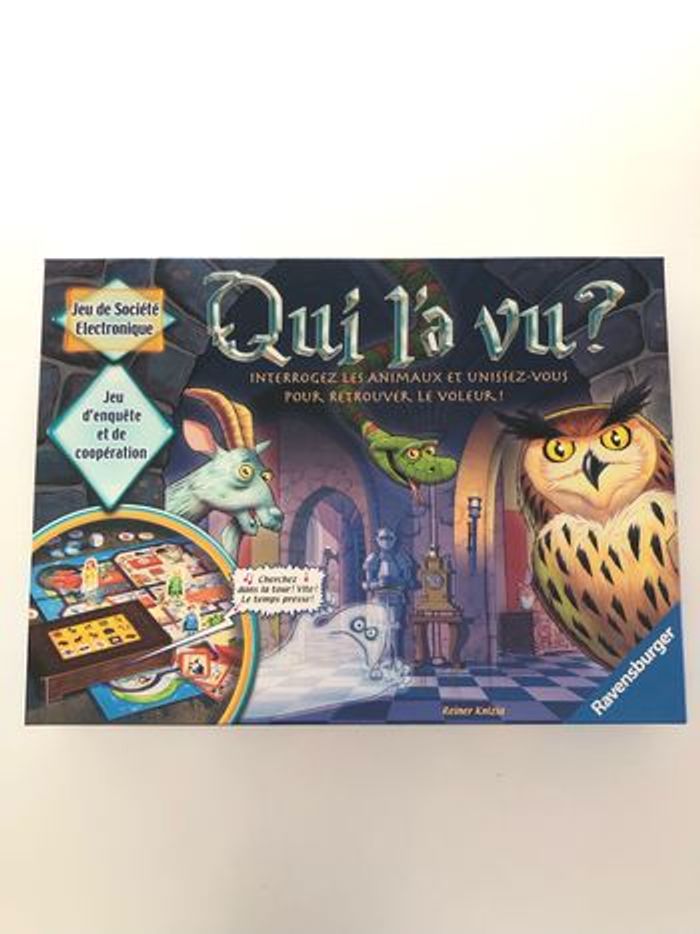 Jeu de société électronique « Qui l’a vu »