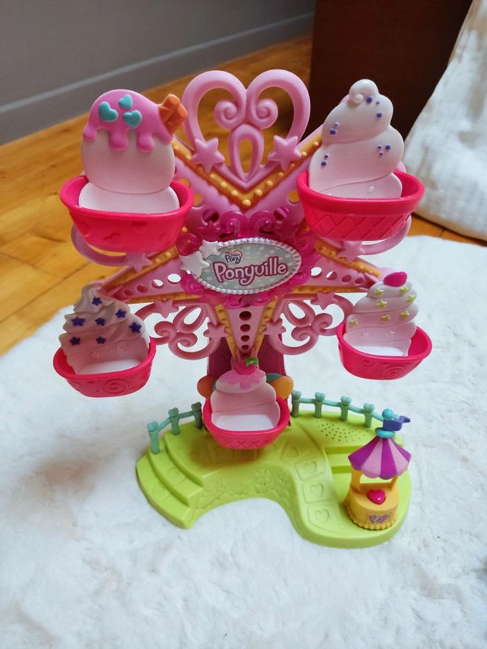 🦄Manège de fête foraine My Little Pony et 8 poneys- Hasbro🦄 - photo numéro 5