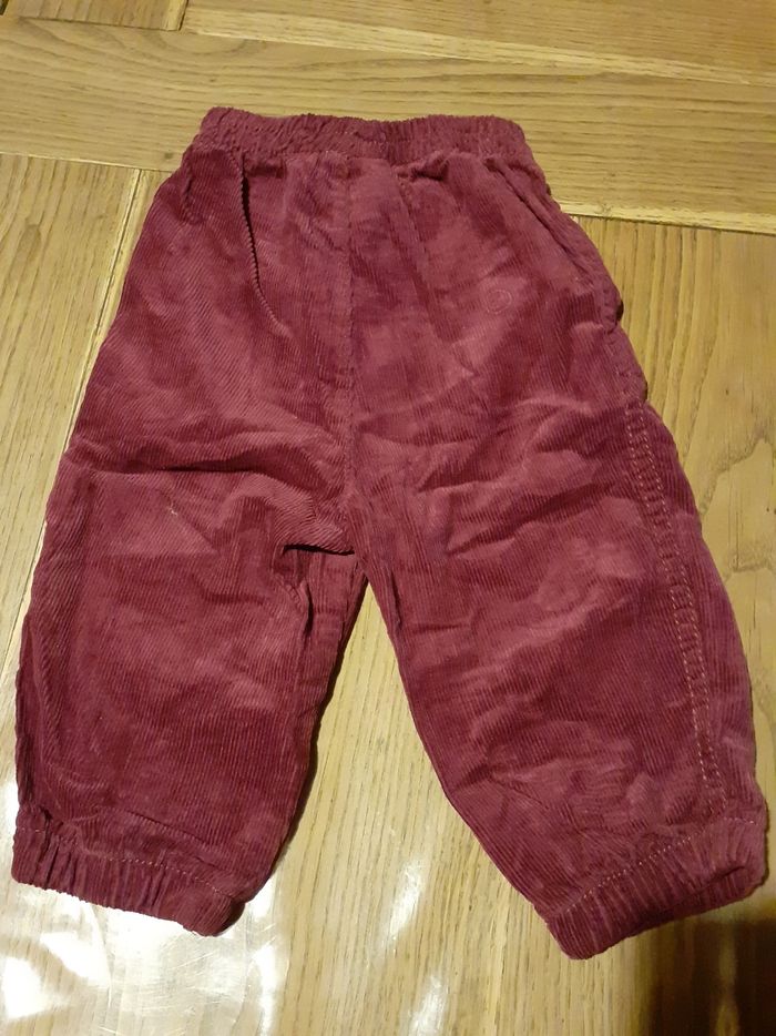 Pantalon léger violet foncé 👖 - photo numéro 2