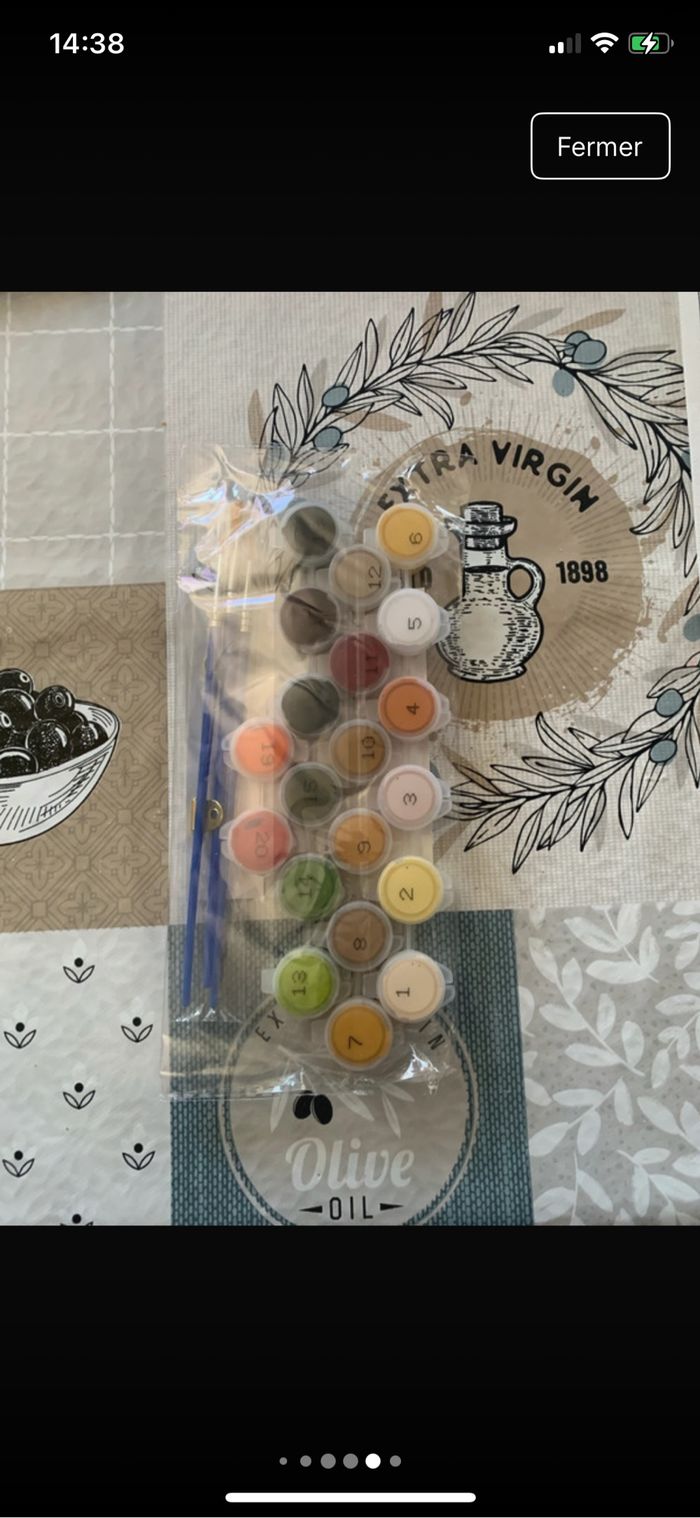 Kit complet de peinture par numéro - Neuf - photo numéro 7