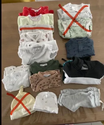 Lot vêtements 1 mois garçon