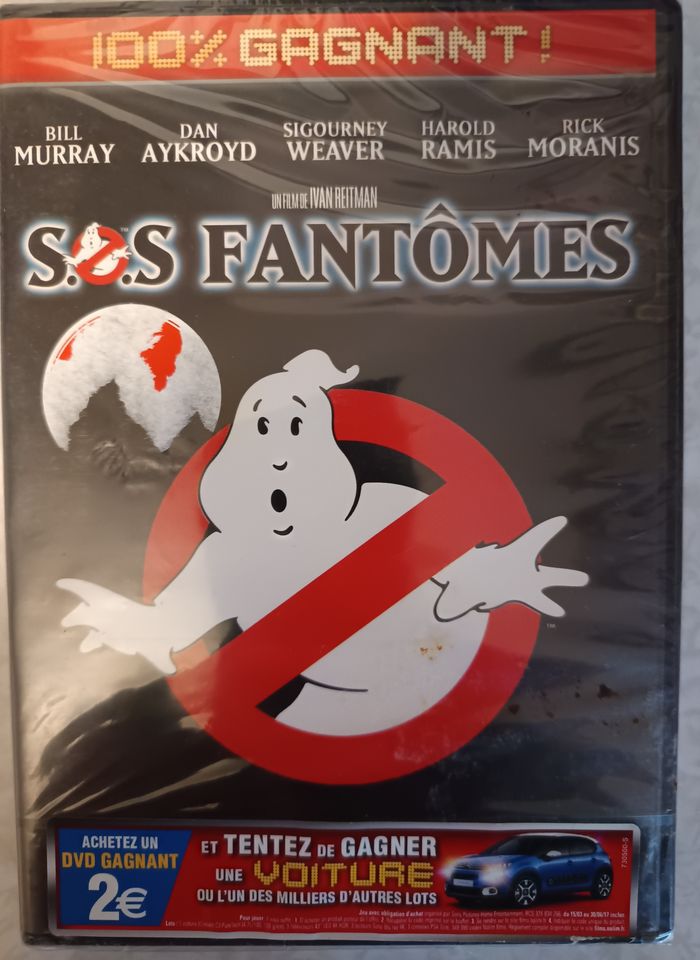 Sos fantômes - dvd neuf