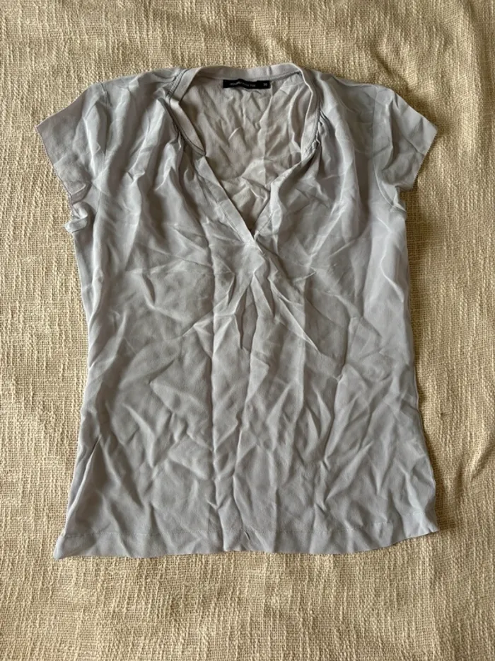 T-shirt Lila taille 36 Monoprix autre ton soie