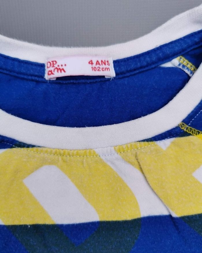 Tee-shirt ML 4 ans garçon Du Pareil au Même - photo numéro 3