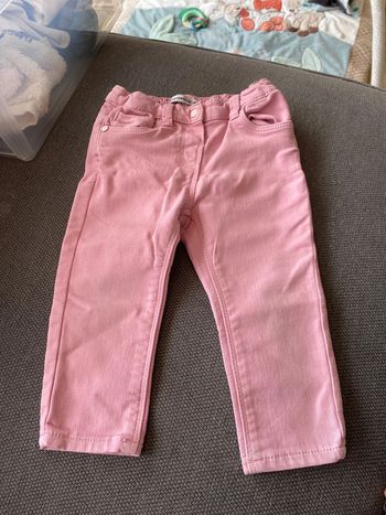 Pantalon rose bébé fille 18 mois