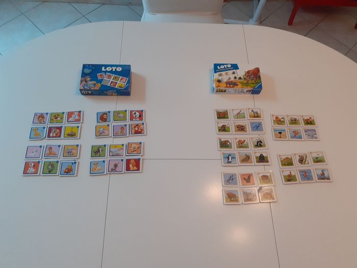 Lot de 2 loto enfants + de 2 ans