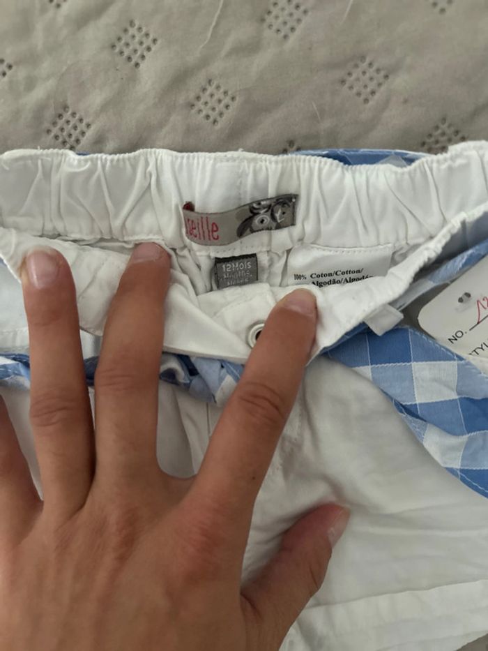 Short groseille 12mois tbe neuf - photo numéro 3