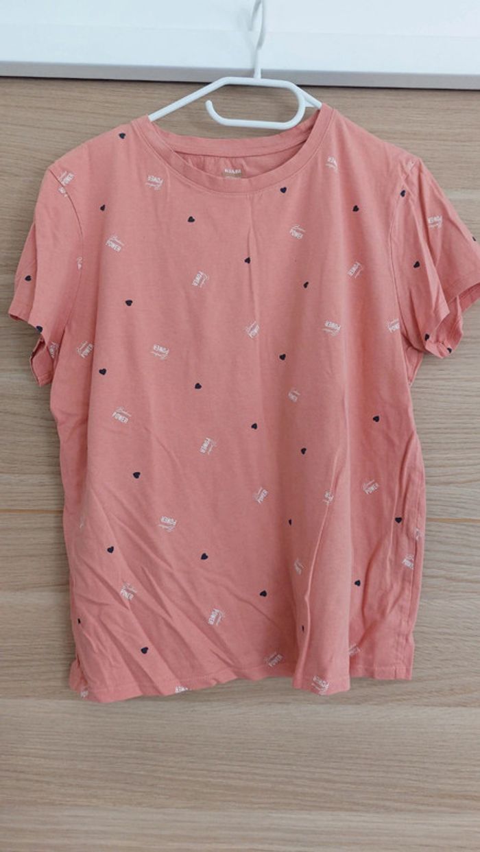 2 tee-shirts kiabi L - photo numéro 5