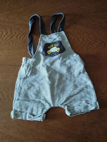 Salopette short 9 mois