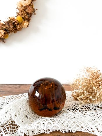 Sulfure en verre ambré