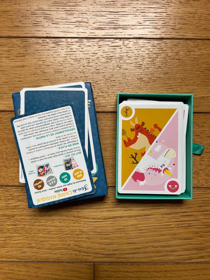 Jeu de cartes Carré Magique - photo numéro 3