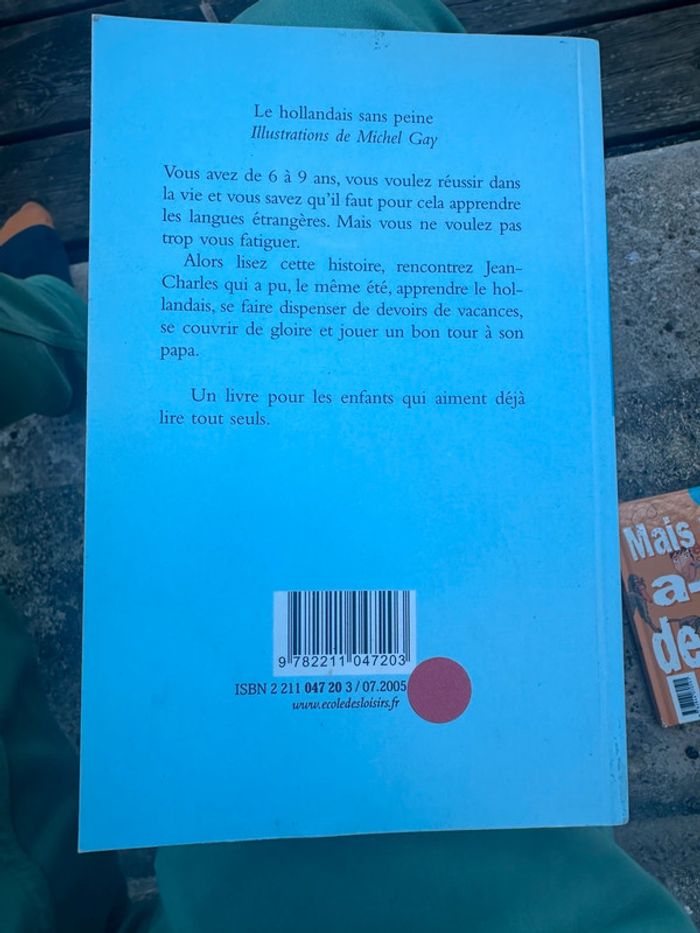 Livre Le Hollandais sans peine Marie-Aude Murail Mouche de l’école des loisirs - photo numéro 2