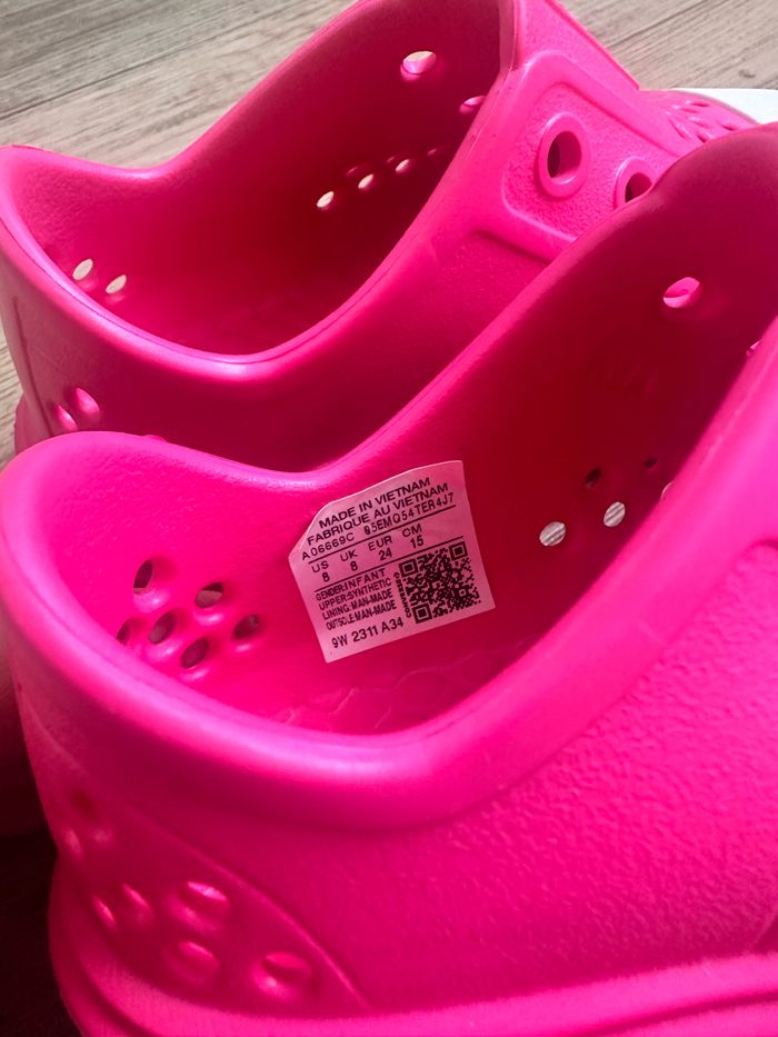 Converse all star play lite rose fushia taille 24 - photo numéro 4