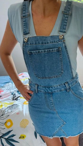 Robe salopette en jean, taille XS, Twintip