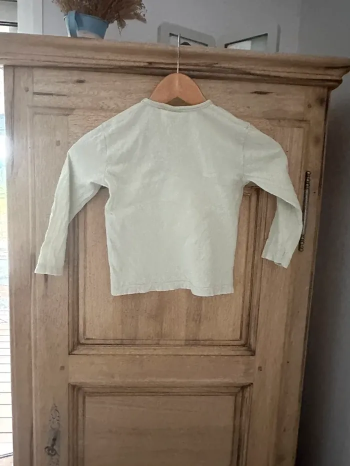 T shirt manches longues Zara - photo numéro 3
