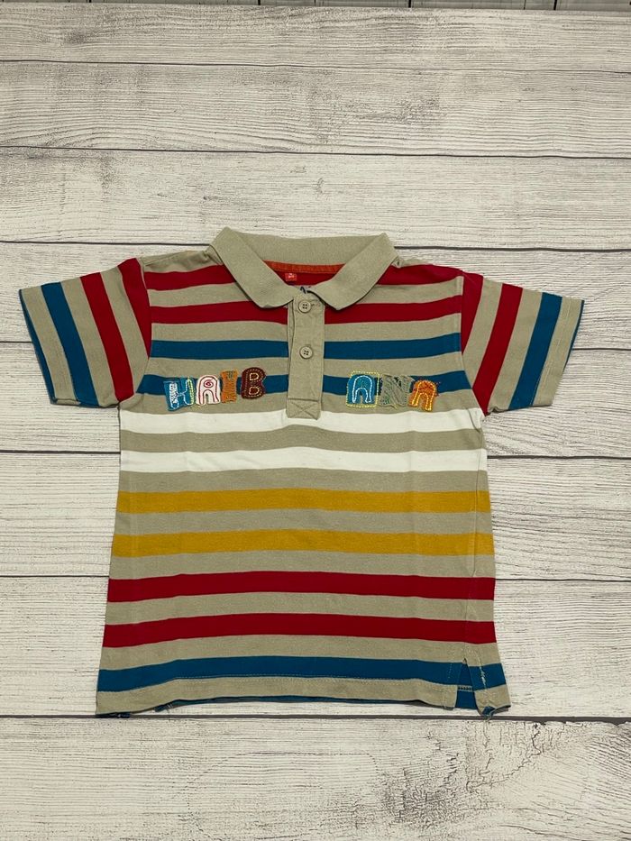 Tissaia - Polo à rayure - 5 ans - photo numéro 2