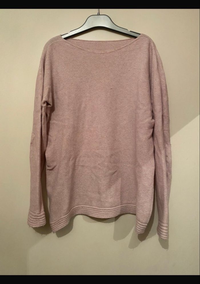 Pull femme rose taille s/m