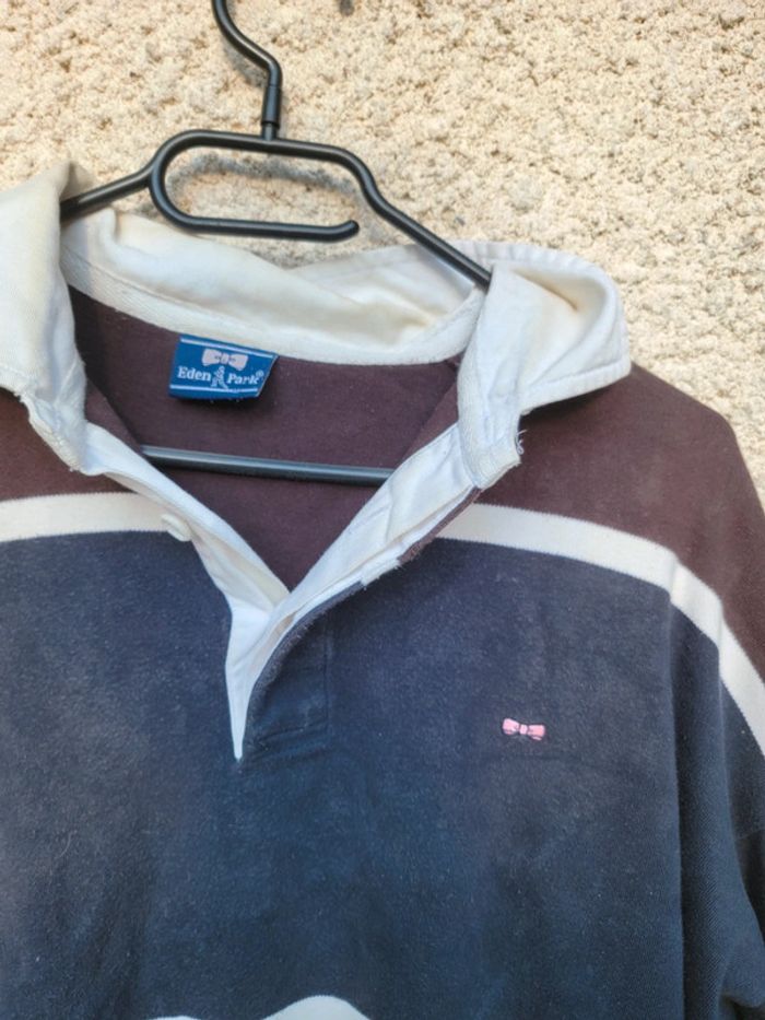 Polo manches longues Eden Park old money chic élégant vintage - photo numéro 2