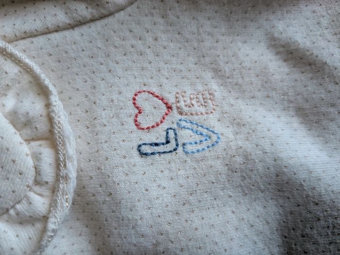 Pyjama coton TAO Taille 0 50 cm - photo numéro 2