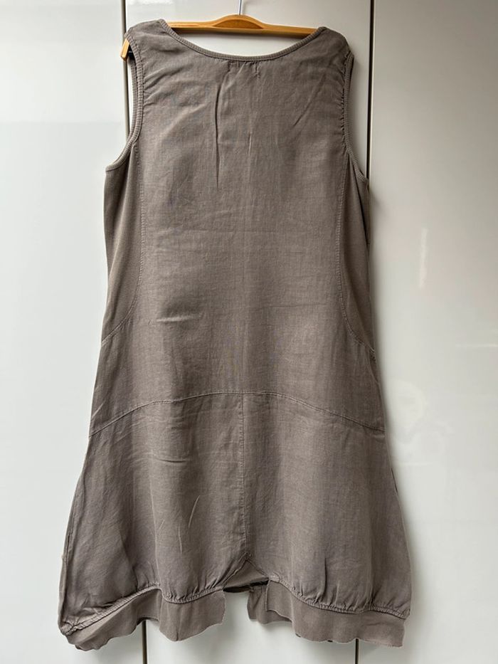 Robe beige Julie Mode - Taille L - photo numéro 2