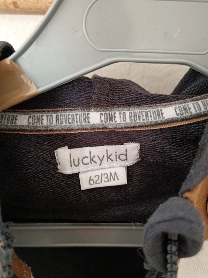 Veste zippé luckykid - photo numéro 6
