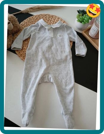 Pyjama polaire gris Taille 6 mois🌿🦊