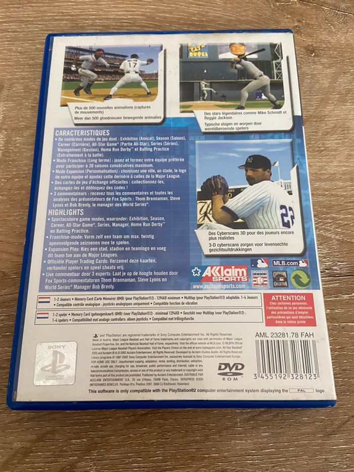 All star baseball 2003 ps2 - photo numéro 4