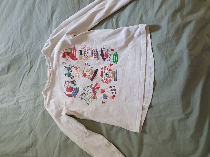 Lot t shirt et sous pull