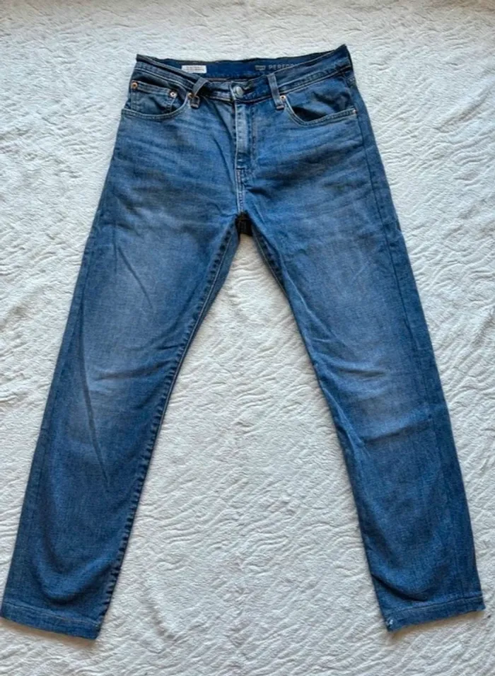 Jean Levi’s lot 502 tapered fit fuselé slim W30 L32 M/40 Premium Performance homme bleu clair - photo numéro 4