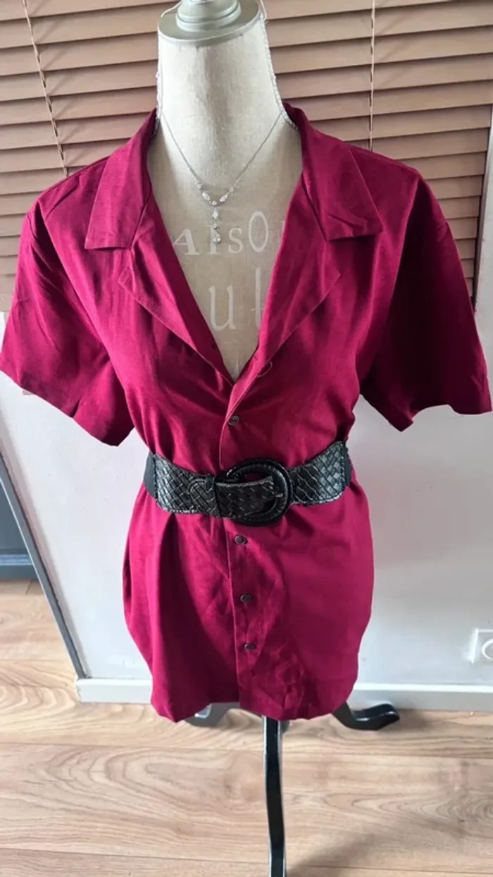 👚 Joli chemisier fluide à boutons taille L 40 #shein - photo numéro 2