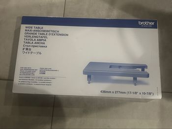 Accessoire table extension machine à coudre brodeuse brother 