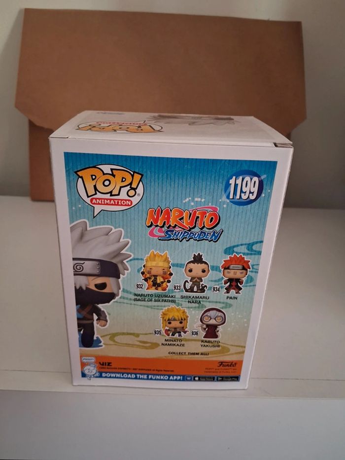 Figurine Funko Pop 1199 Kakashi Hatake Naruto - photo numéro 3