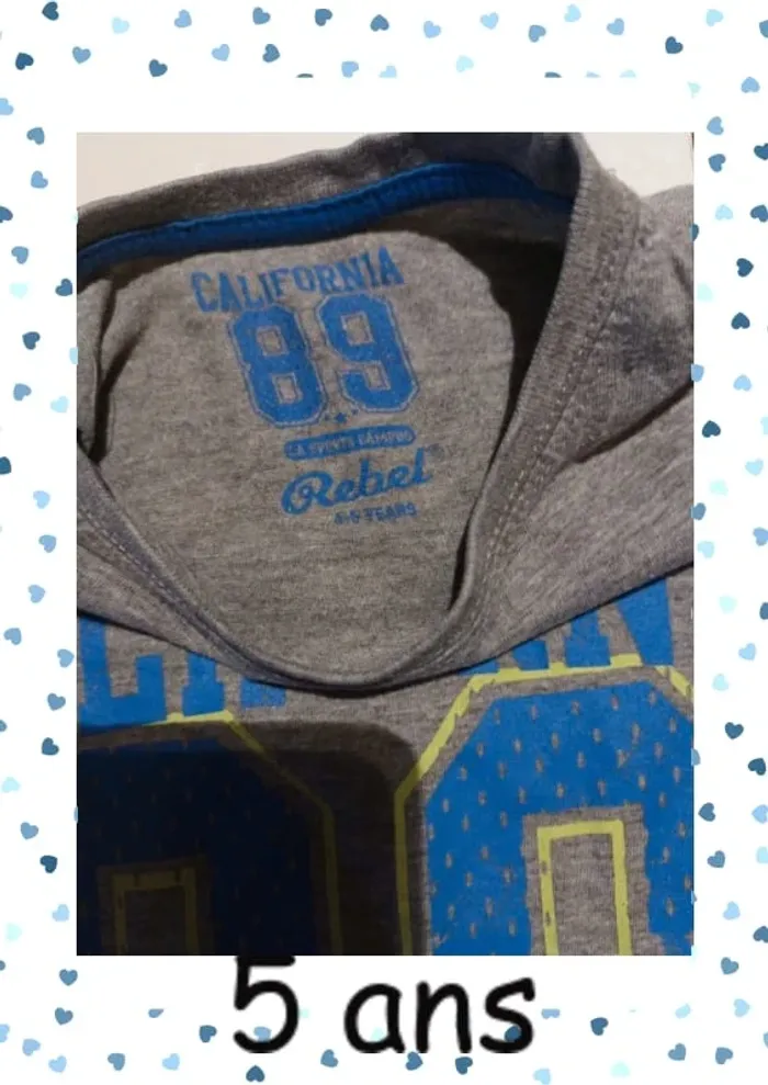 Tee-shirt gris - photo numéro 3